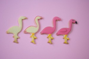 Royal Icing Rezept für Flamingo Kekse