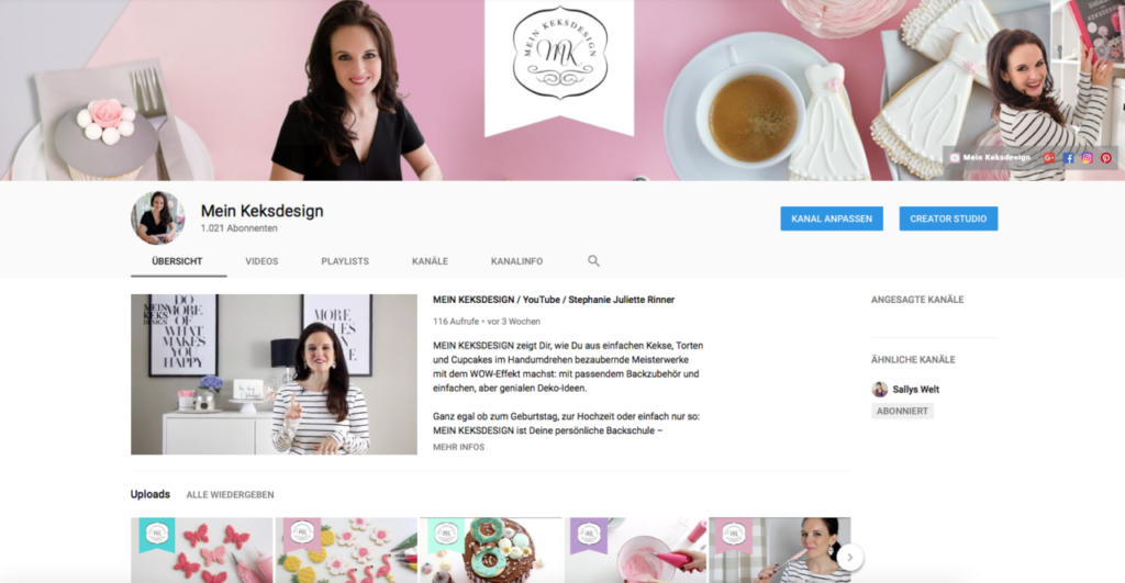 Neue Videos zu Royal Icing, Tortendeko und Cake Lettering