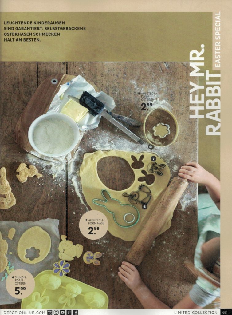 Stephanie Juliette Rinner von Mein Keksdesign als Backexperte im DEPOT Katalog HerbstWinter 2017