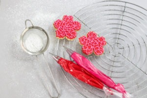 Keksrezept mit Royal Icing zum Valentinstag