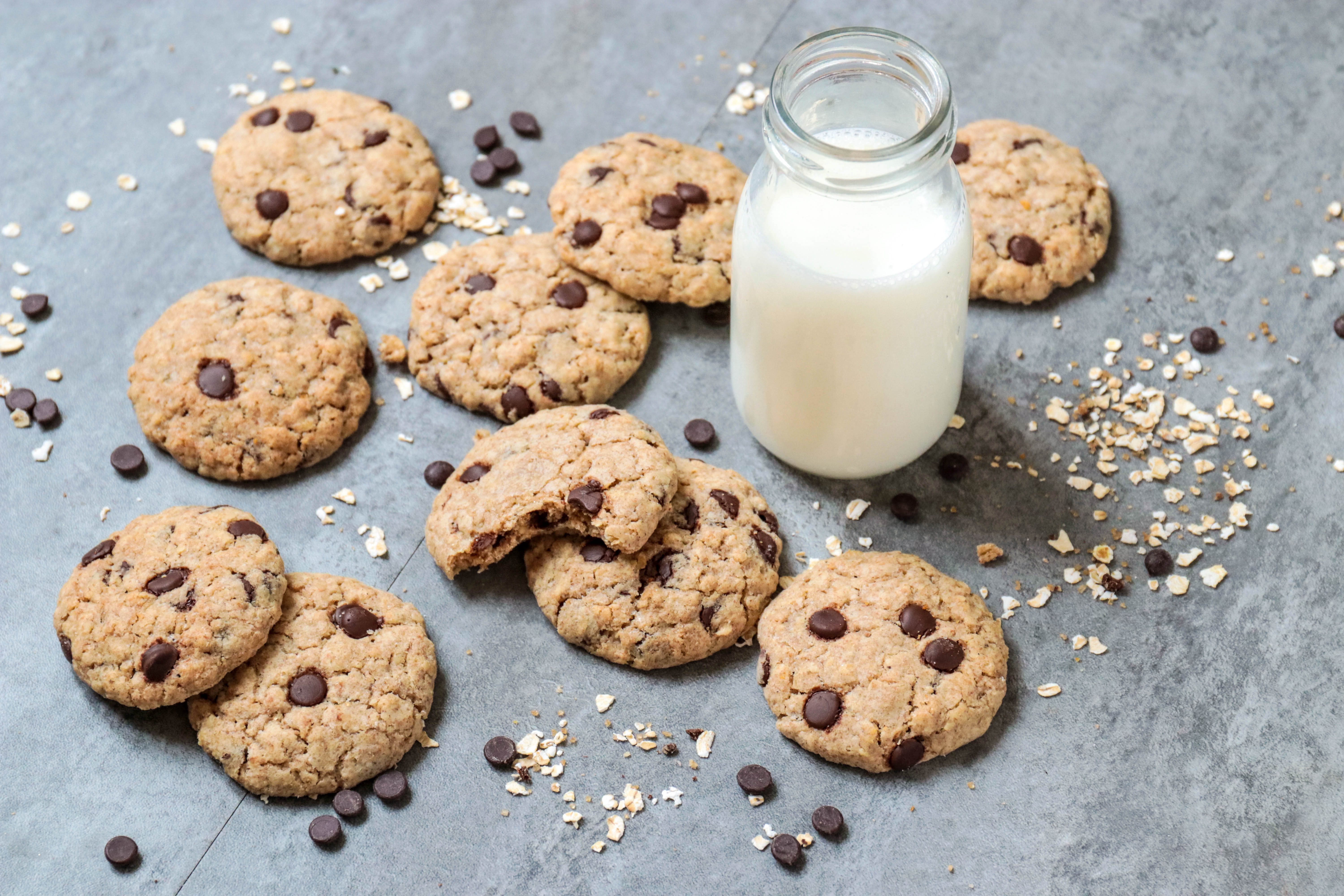 Leckeres Cookies Rezept mit Haferflocken - Mein Keksdesign