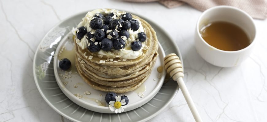 Pancakes Rezept fluffig und gesund backen
