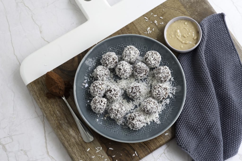 Energy Balls Rezept vegan mit Peanut Butter