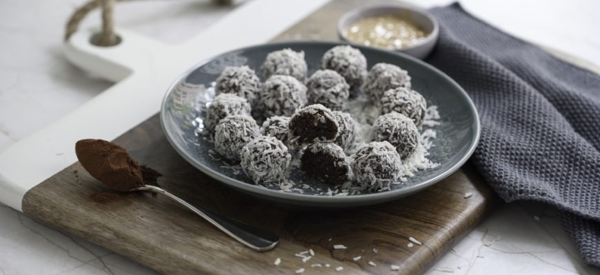 Energy Balls Rezept vegan mit Peanut Butter