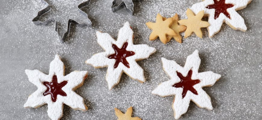 Plätzchen Rezept für Linzer Augen