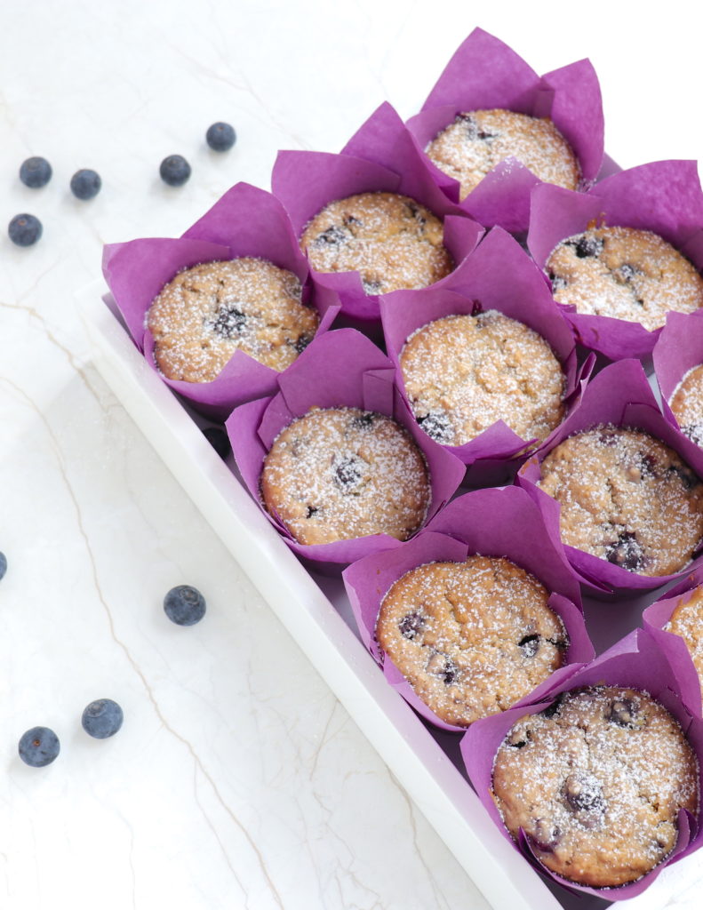 Backen ohne Mehl für Haferflocken Muffins